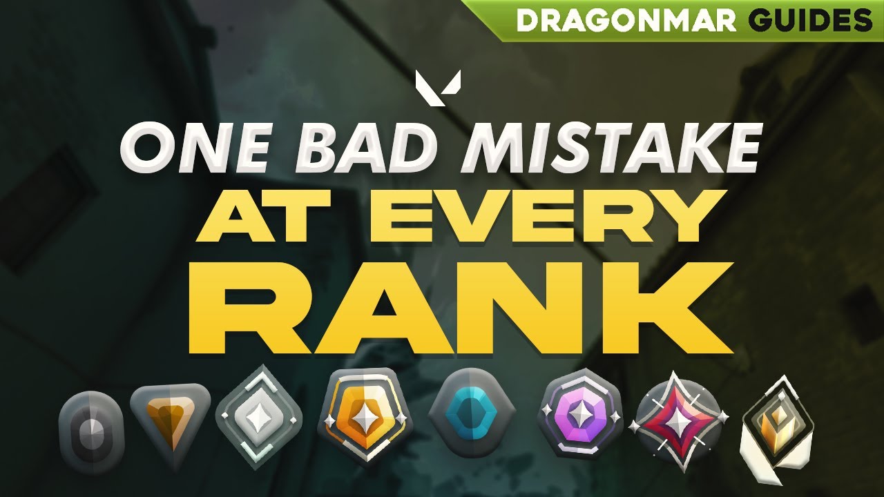 1 SIMPLE Mistake at Every RANK in VALORANT (Tips and Tricks)