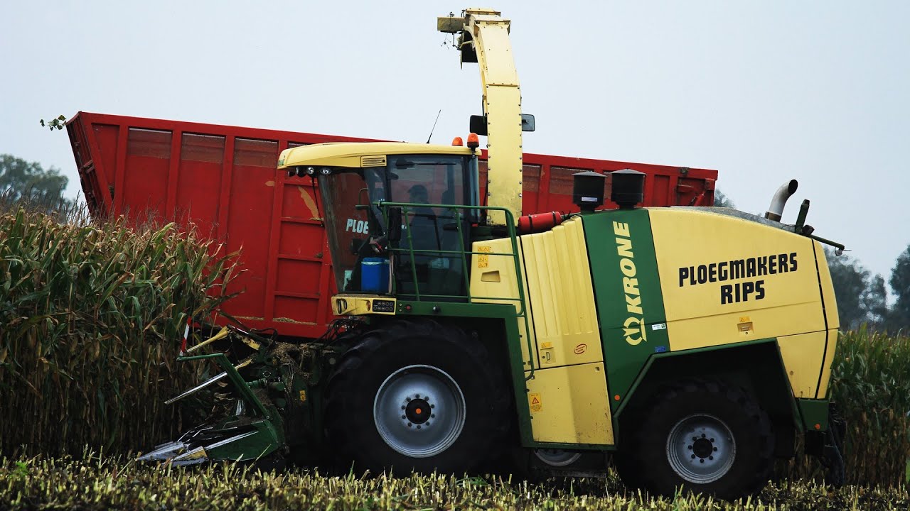 Krone Big X 700 - Ploegmakers Rips BV - harvesting maize - mais hakselen - chopping corn - 2013