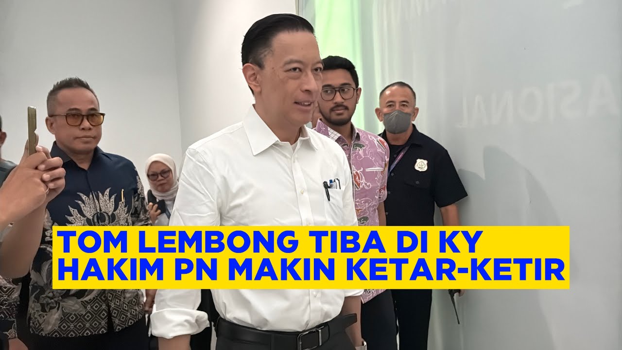 DETIK-DETIK TOM LEMBONG TIBA DI KOMISIS YUDISIAL