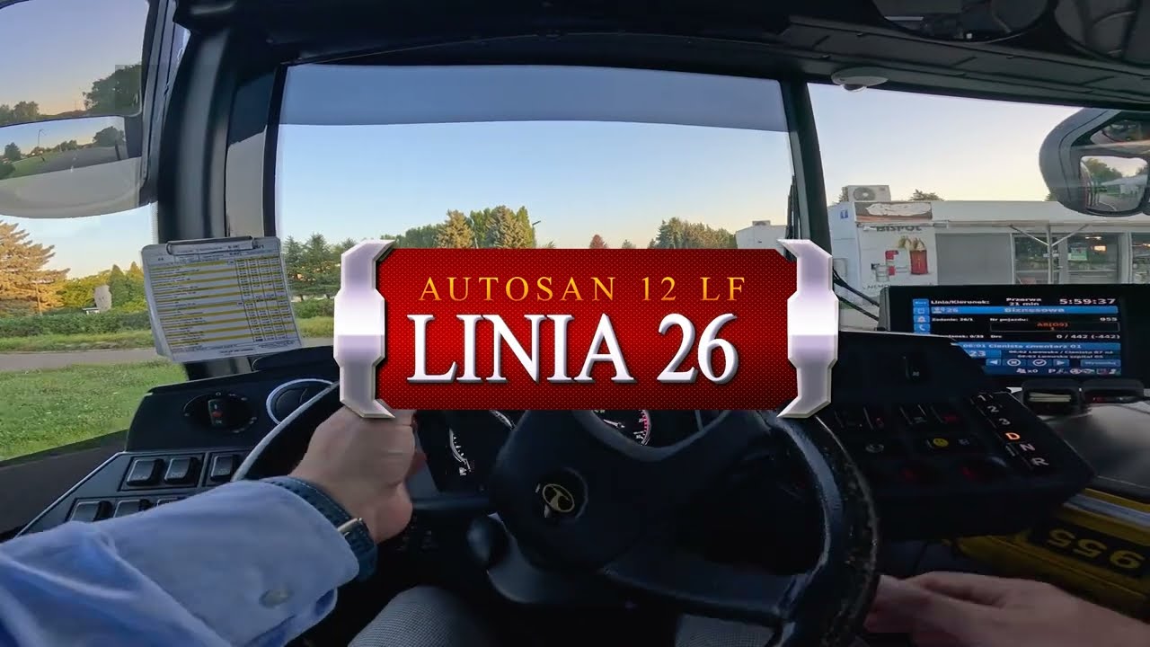 MPK Rzeszów 🚌 Linia 26🚀 Cienista cmentarz 04 🏁 Biznesowa 06