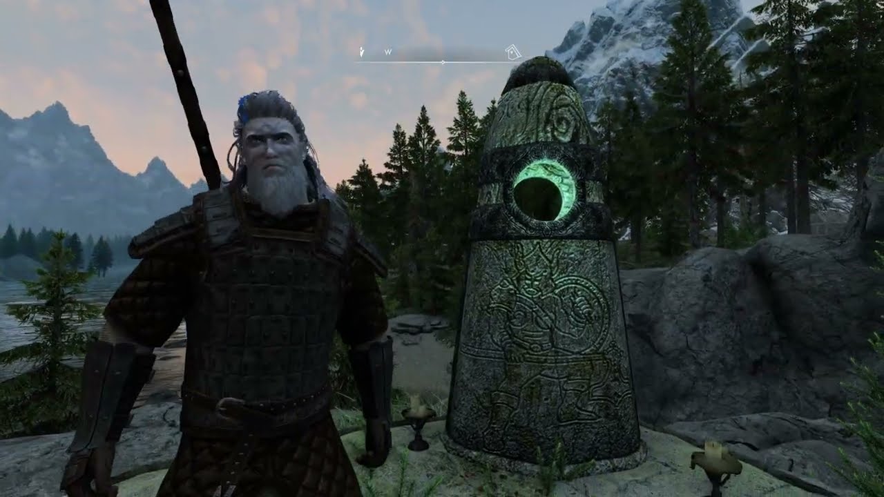 Skyrim - Nordic Souls Wabbajack Modlist - Ice Giant Atmoran Playthrough - No Commentary - Part 1