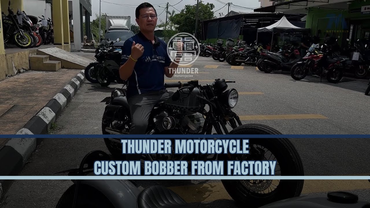 THUNDER 250 SOFTAIL&HARDTAIL!!! #tmmotoworld #thundermotorcycle #hardtail #softtail