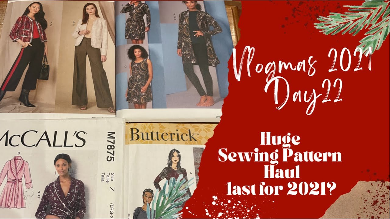Огромная коллекция выкроек для шитья Simples Vogue McCalls: распаковка — последние в 2021 году? —...