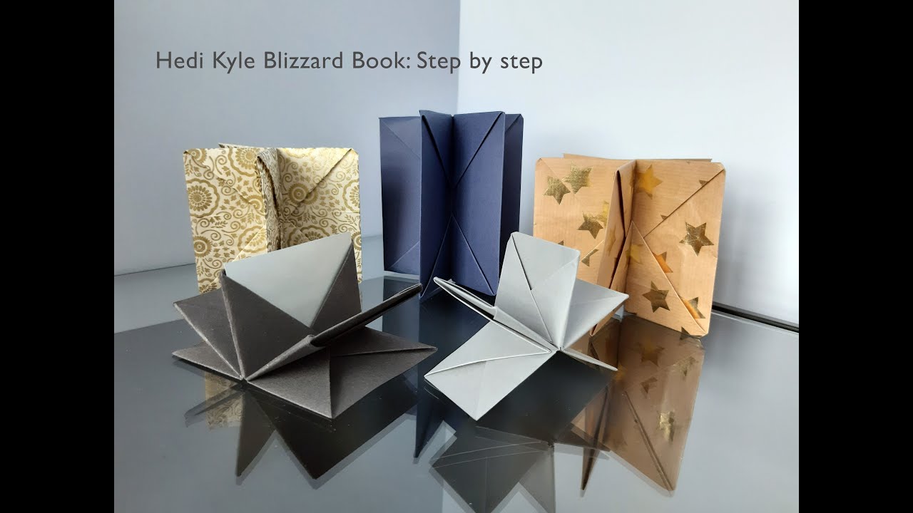 Hedi Kyle blizzard book tutorial - step by step