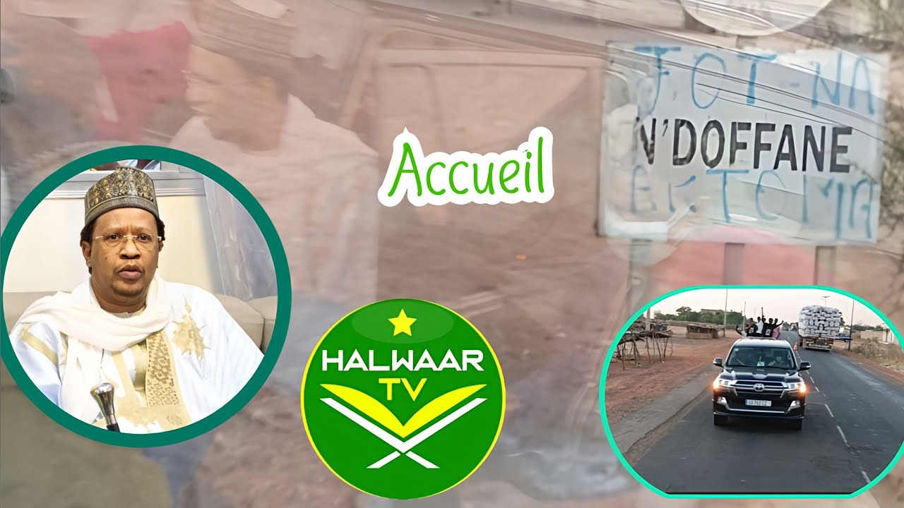 l'arrivée de Thierno Cheikh Oumar Bachir tall à Ndoffane 