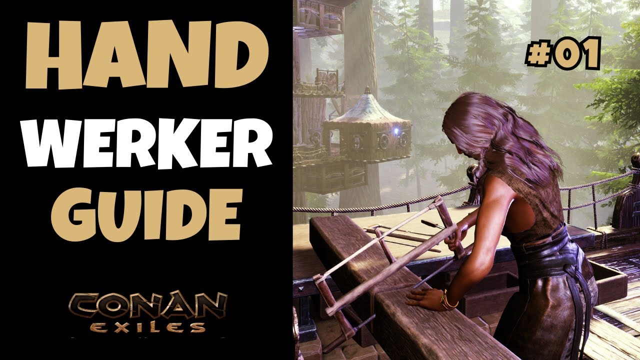 So funktionieren Schmied, Rüstungsmacher und Zimmermann | Conan Exiles Handwerker-Guide | Teil 1