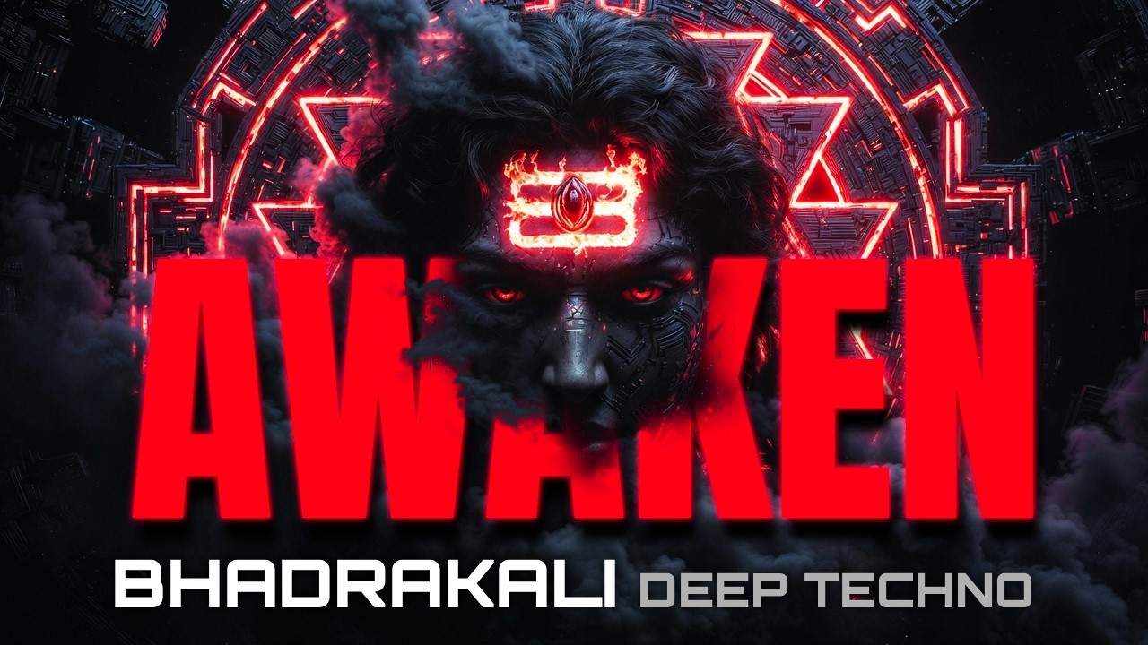 AWAKEN: Fierce Bhadrakali Mantra (Deep Techno) | Destroy Negative Energy