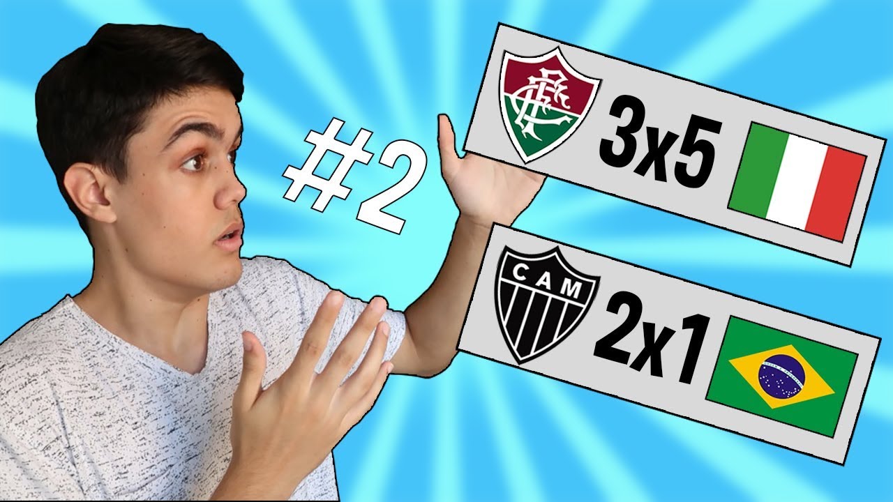 TIMES BRASILEIROS QUE JOGARAM CONTRA SELEÇÕES!! #2