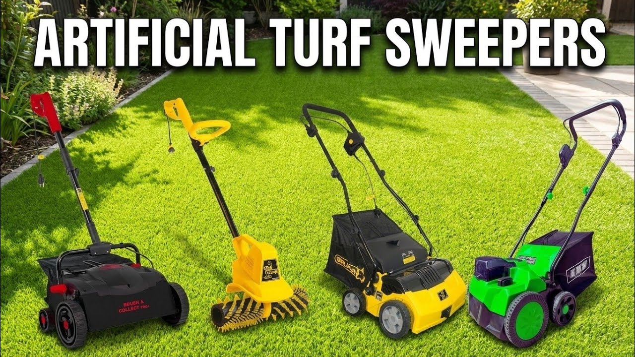 5 Best Artificial Turf Sweepers in 2026 | Keep Your Lawn Clean & Fresh