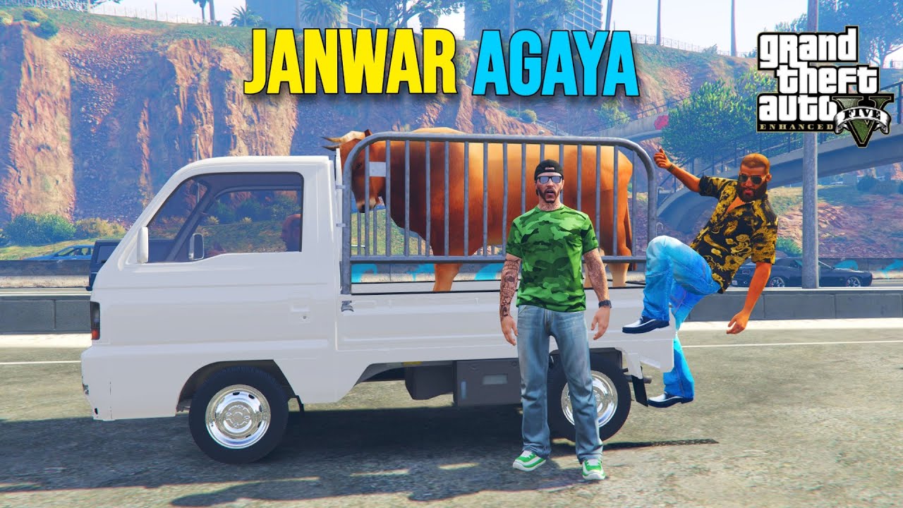 JANWAR LELIA | BAKRA EID 2025 EPISODE 4 | GTA 5 STORIES