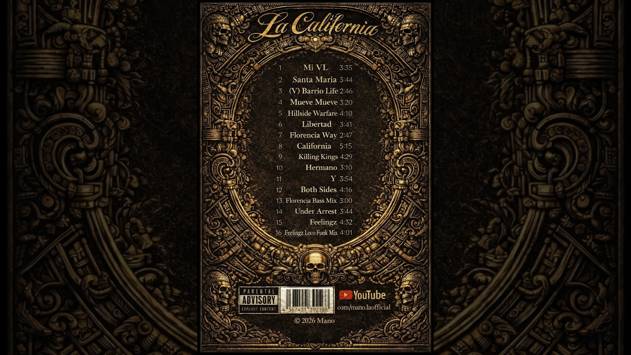 01. Mi VL - Westcoast Chicano Rap | La California Mixtape 2026