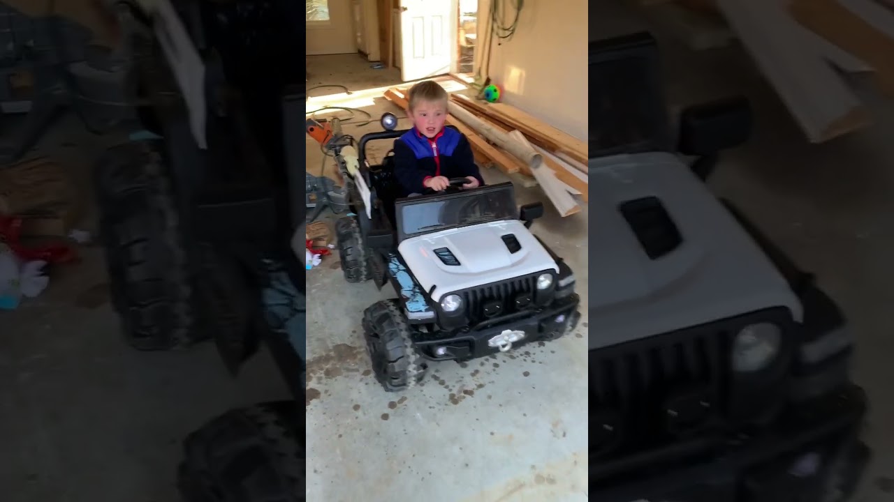 Dual Dewalt battery powered 4x4