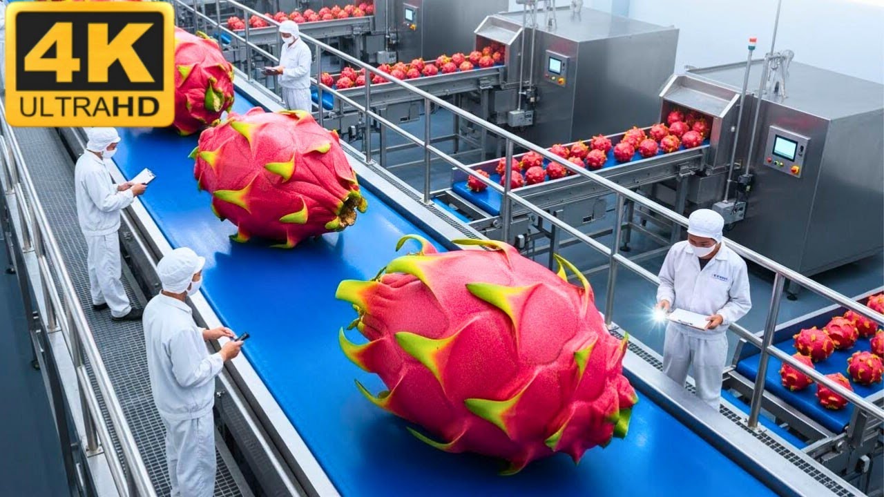 Watch Dragon Fruit Transform From Field to Juice, Jam, and Dried Fruit