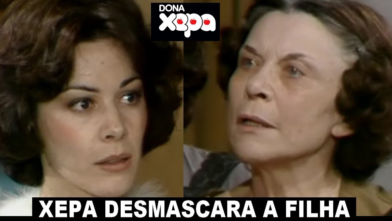 Dona Xepa Desmascara Mentira de Rosália - Cena da Novela Dona Xepa (1977) Yara Cortes e Nivea Maria