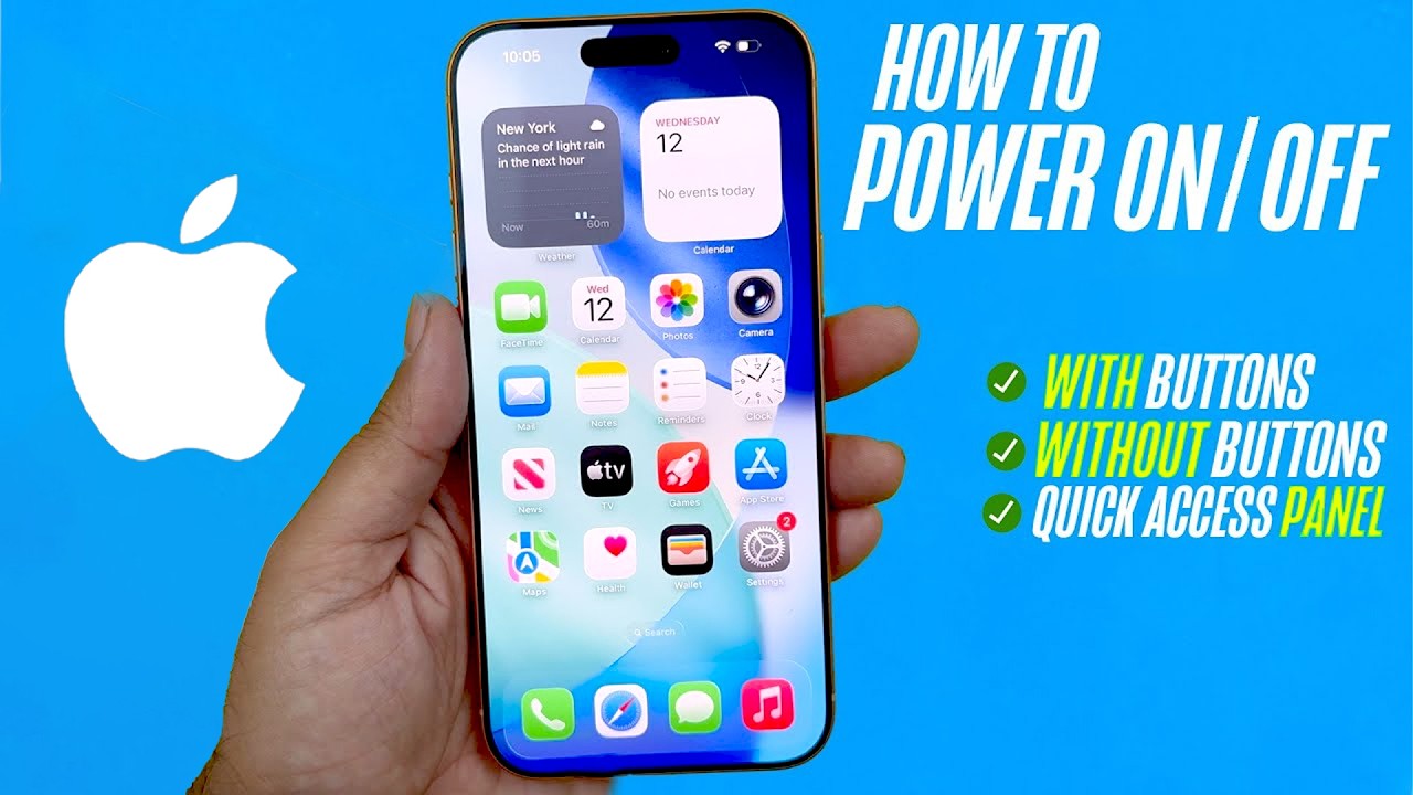 How to Turn Off iPhone (3 Ways to Power Off)