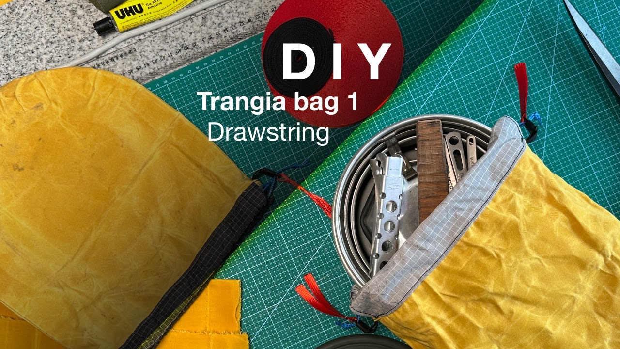 DIY Trangia double drawstring bag + FREE PRINTABLE