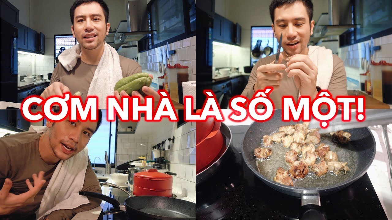 Bữa tối chuẩn cơm mẹ nấu của Dino // C&aacute;c m&oacute;n đồ y&ecirc;u th&iacute;ch trong bếp của m&igrave;nh // Dinology