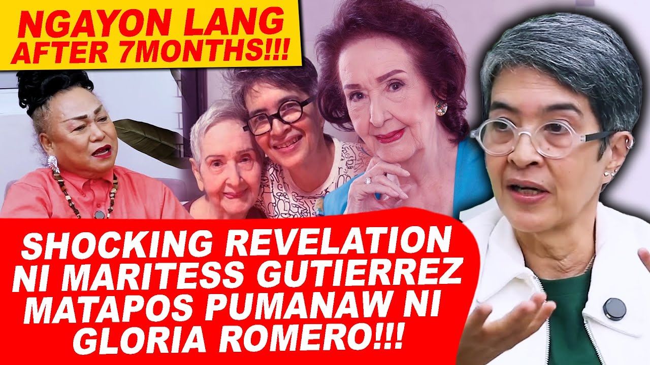 MARITESS GUTIERREZ, HINDI PA RIN MAKA-MOVE ON SA PAGKAWALA NI MS. GLORIA ROMERO! | MORLY ALINIO