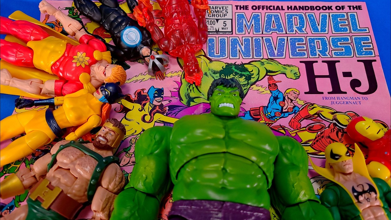 Официальный справочник по вселенной Marvel: от Хангмена до Джаггернаута и фигурки Marvel Legends ...