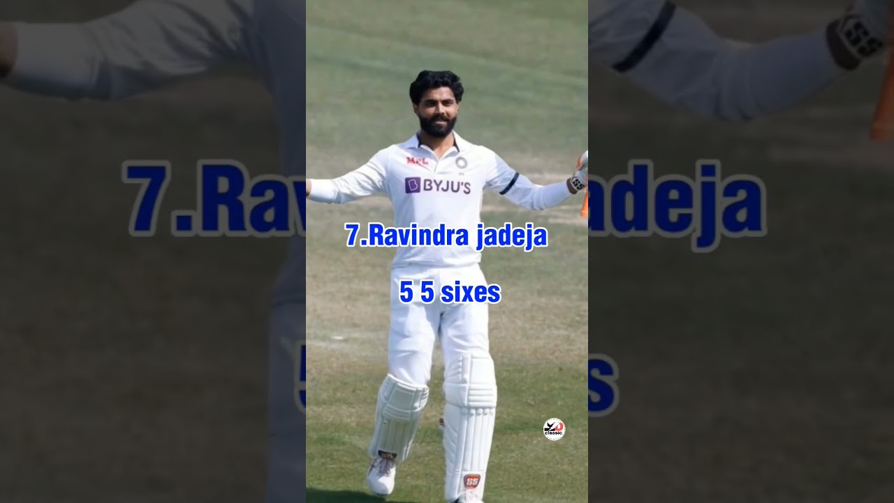 👑Top10 player who hit most sixes in test cricket for Indi all time#shorts#shortsvideo#viral#cricket