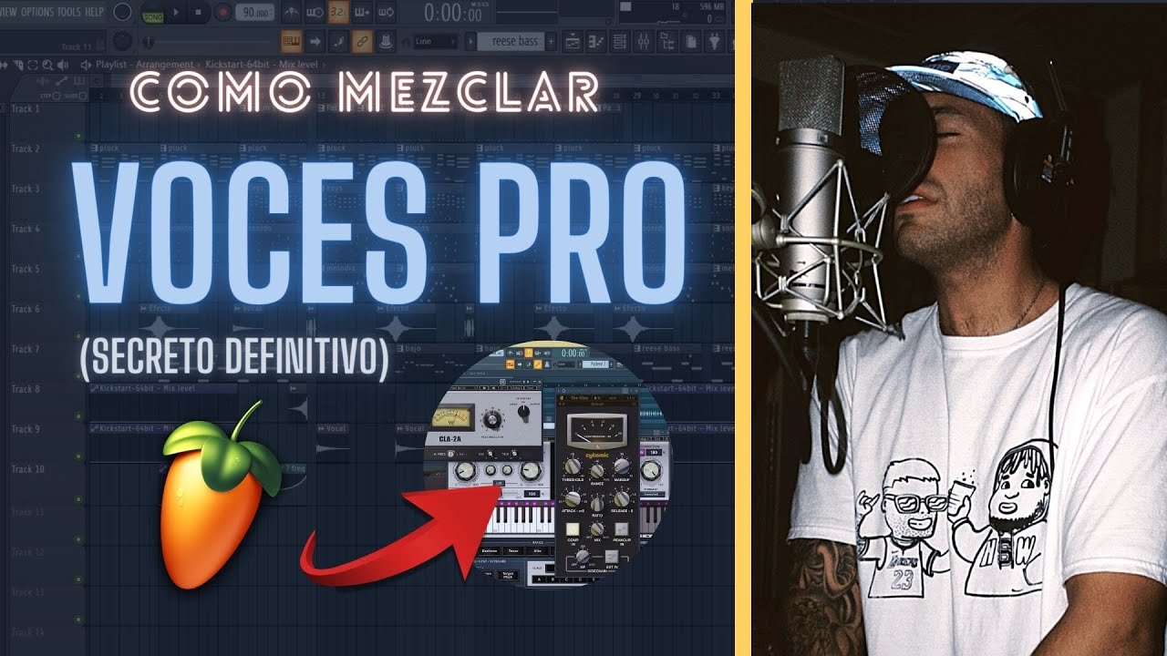 🔴 El SECRETO para MEZCLAR VOCES de manera PROFESIONAL 🔥 | Fl Studio 20