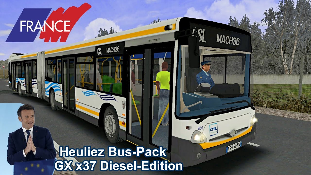 Heuliez Bus-Pack GX x37 Diesel-Edition • OMSI 2 🇫🇷