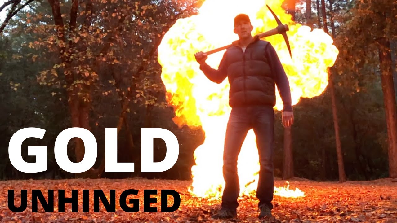 Gold Unhinged: When the frustrations of gold prospecting boil over.