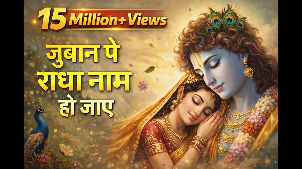 ज़ुबान पे राधा नाम हो जाए | Zuban Pe Radha Naam Ho Jaye | Radha Krishna Bhajan 2026