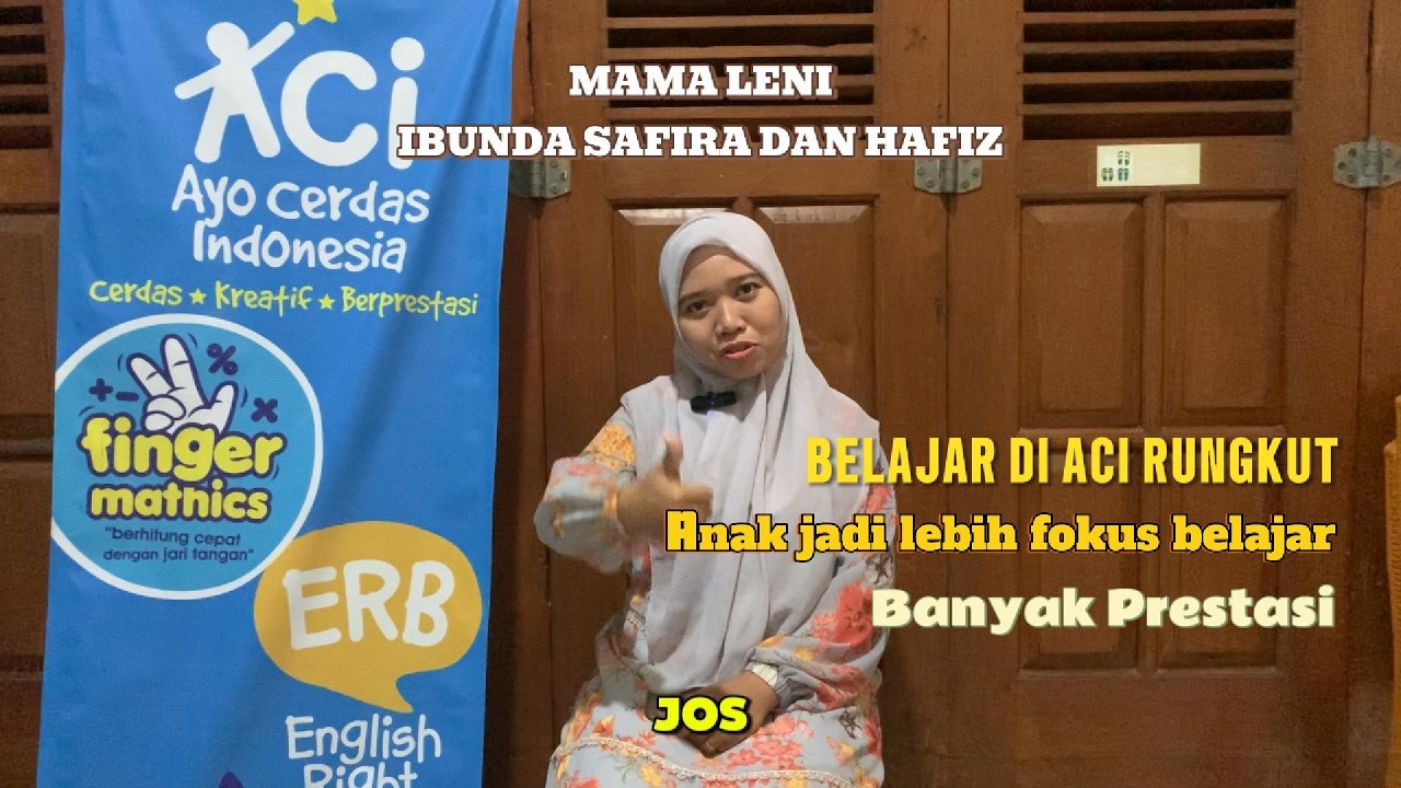 Belajar di ACI Ternyata Sangat Menyenangkan - Testi Bunda dari Safira dan Hafiz
