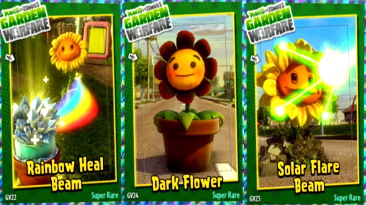 Plants vs Zombies Garden Warfare - Sunflower All New abilities
