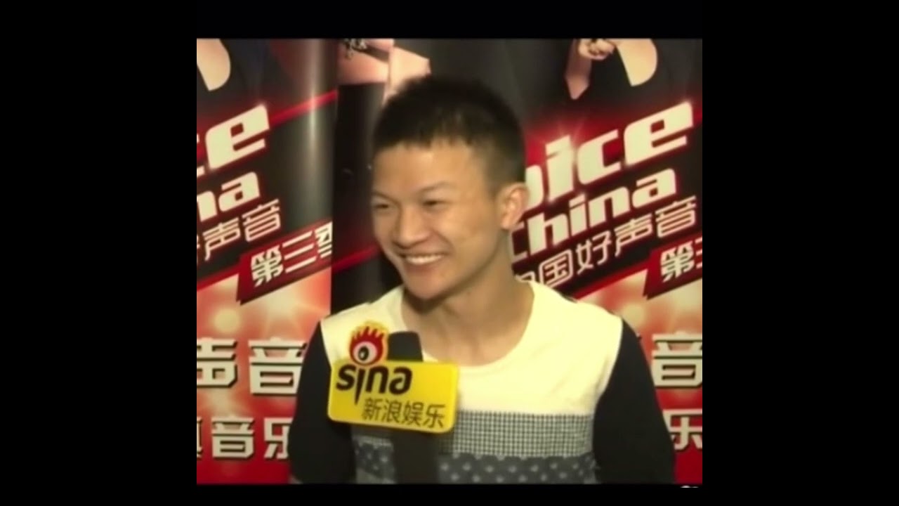 考古 字幕版＃周深 好声音首轮比赛以后的采访 2014＃Zhoushen