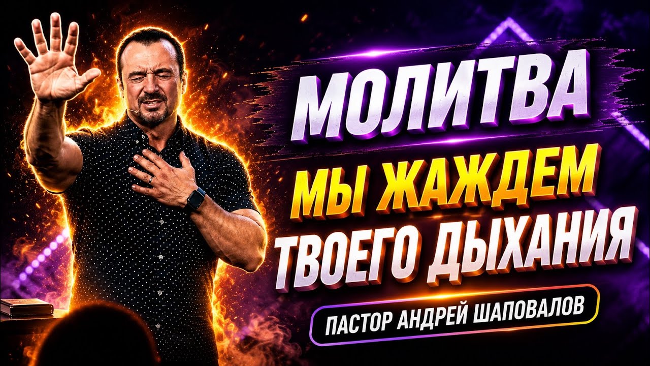 «Мы Жаждем Твоего Дыхания» (Молитва 827)  Пастор Андрей Шаповалов