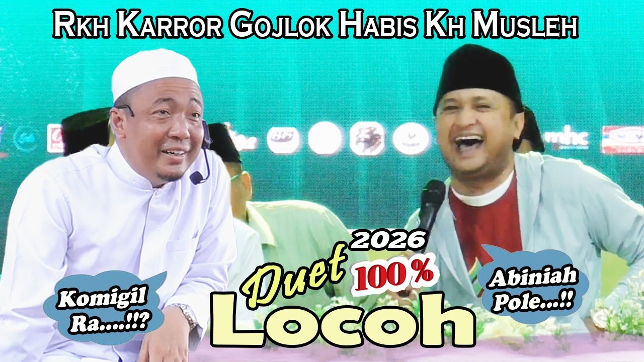 Duet Saling Gojlok KH MUSLEH ADNAN & RKH KARROR ASCHOL || Billadi Terro Abiniah Pole