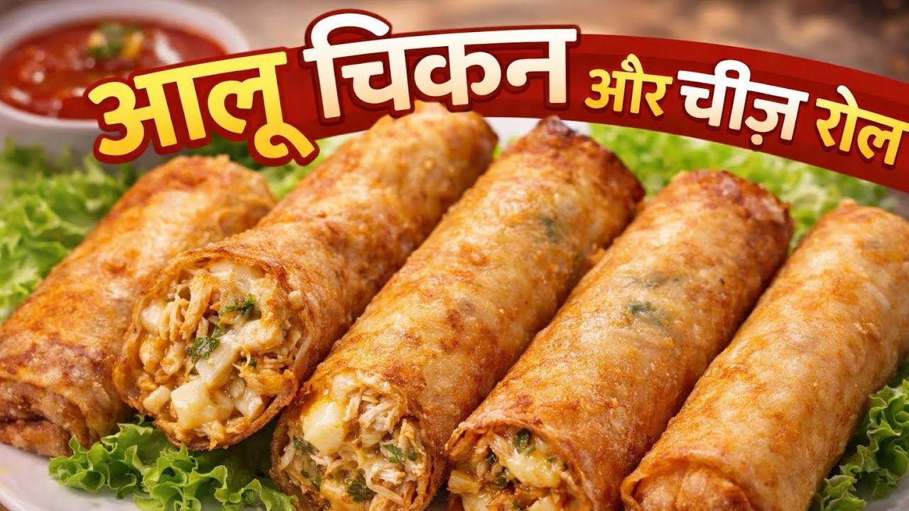 Chicken Spring Rolls (Ramzan Special Recipe)