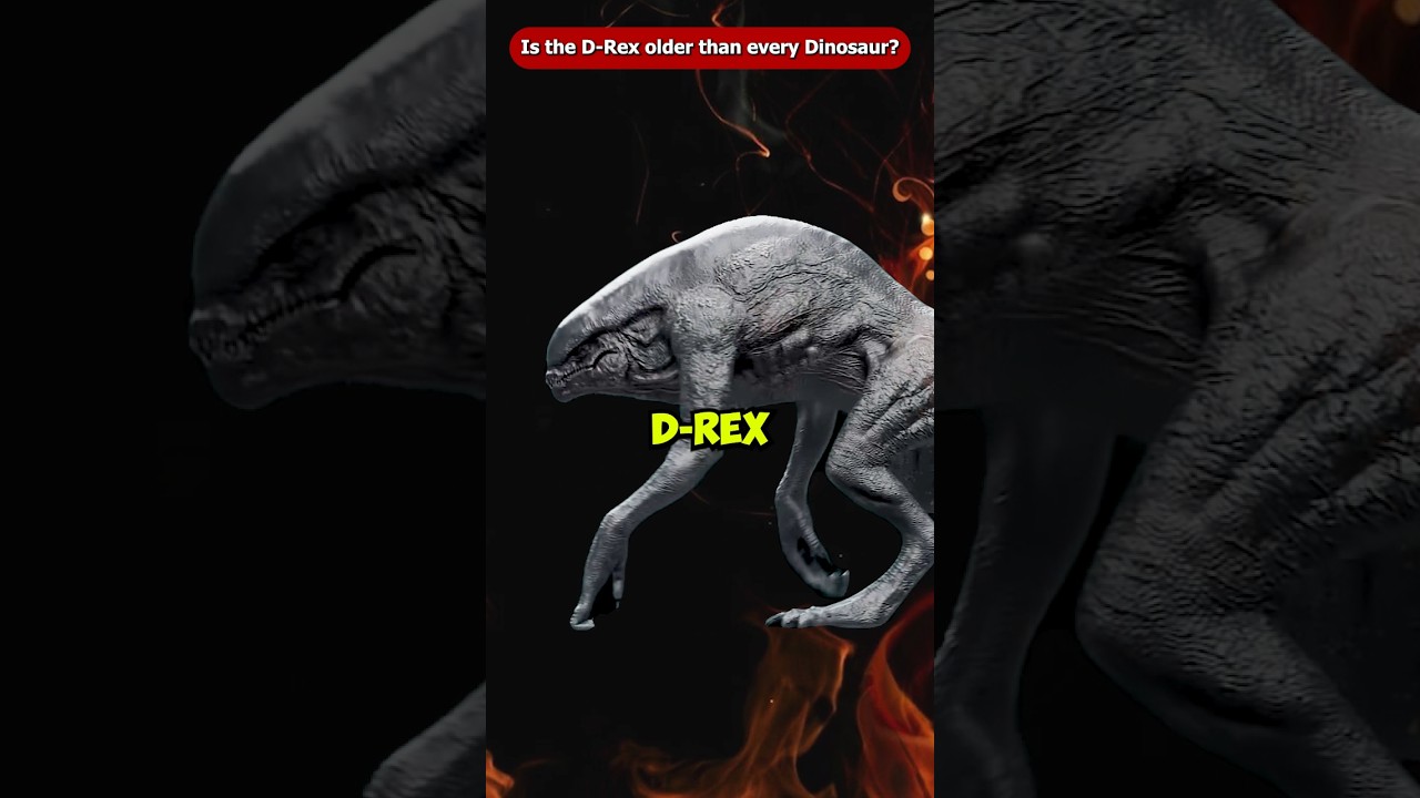 Действительно ли D-Rex старше всех динозавров во вселенной &laquo;Мира Юрского периода&raquo;? #Shorts #Viral