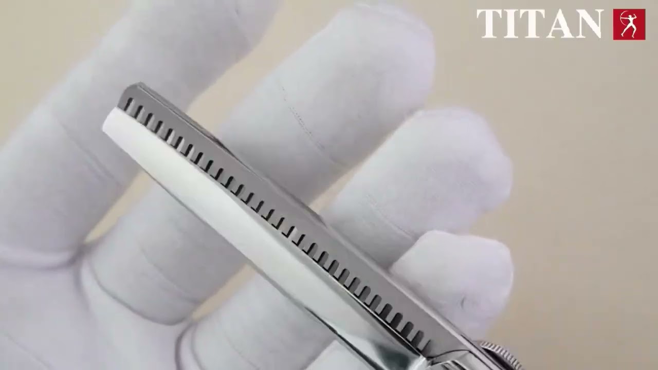 Titan profissional cabeleireiro tesoura barbeiro tesoura corte de cabelo