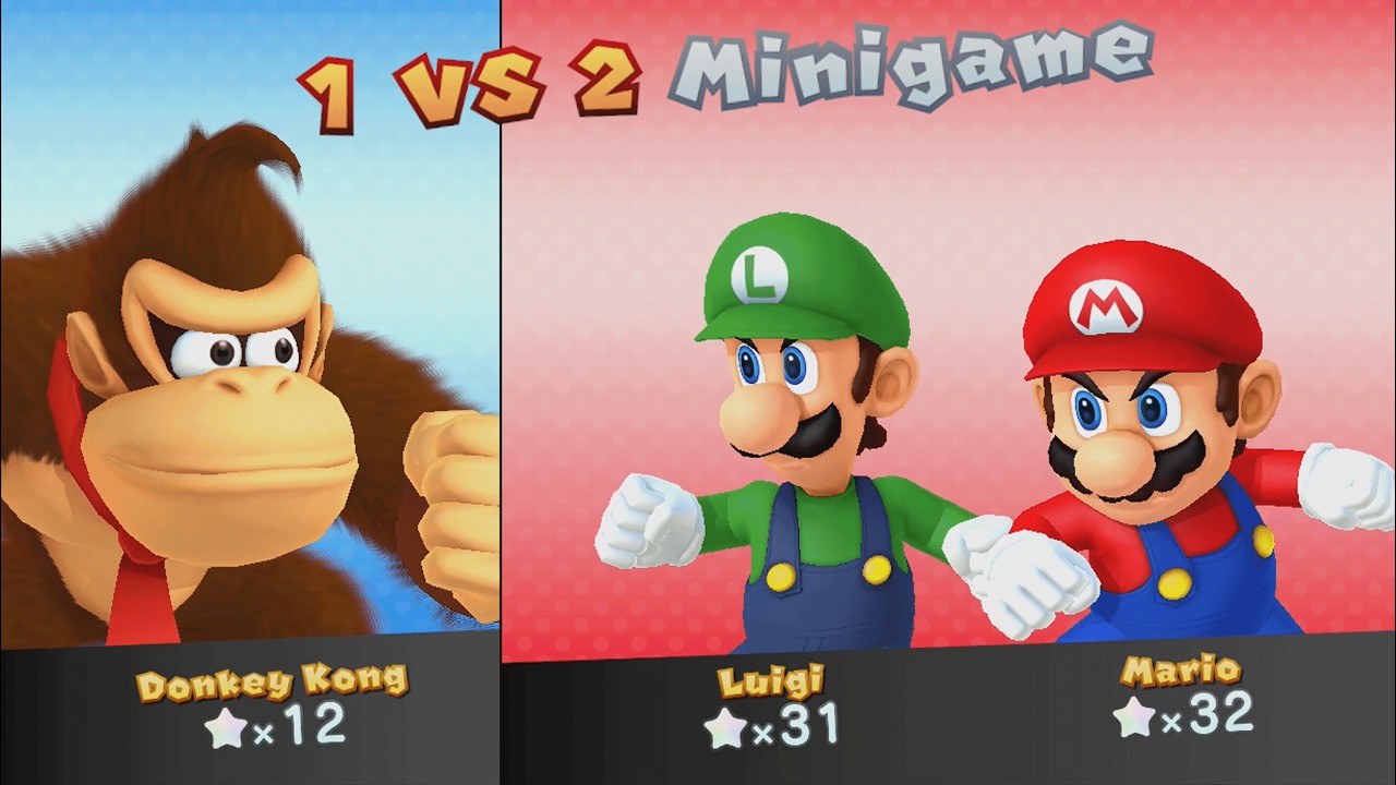 Mario Party 10 - Donkey Kong vs Luigi vs Mario - Haunted Trail