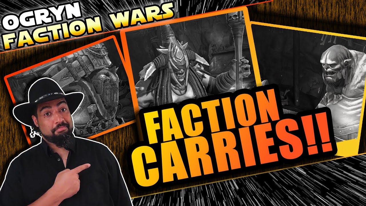 For Ogryn Faction Wars a few key champs can make ALL the difference | Raid Shadow Legends