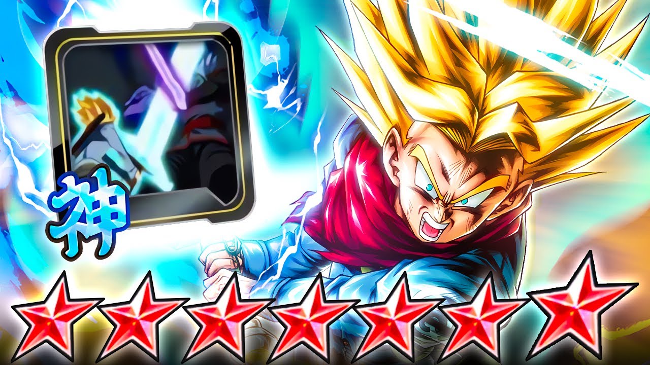(Dragon Ball Legends) LF SORD OF HOPE Trunks довольно хорош со своим уникальным снаряжением!