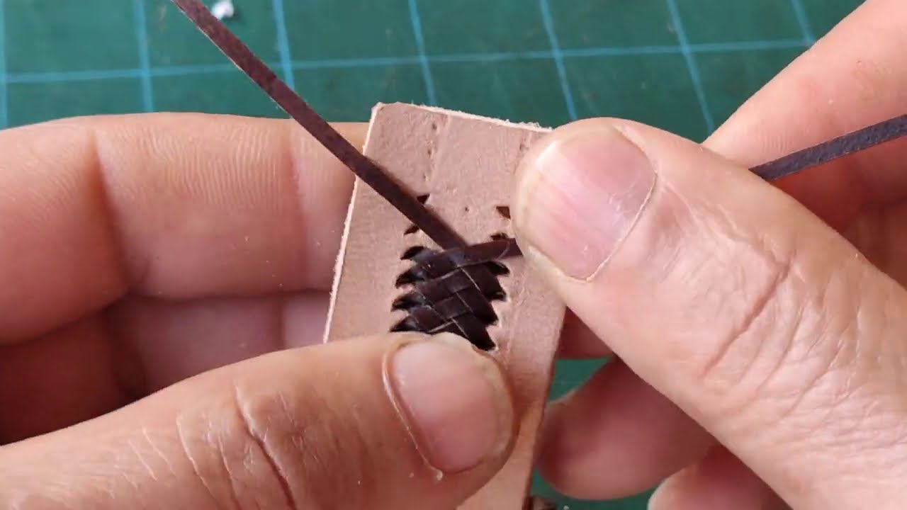 Costura com 2 tentos muito fácil.