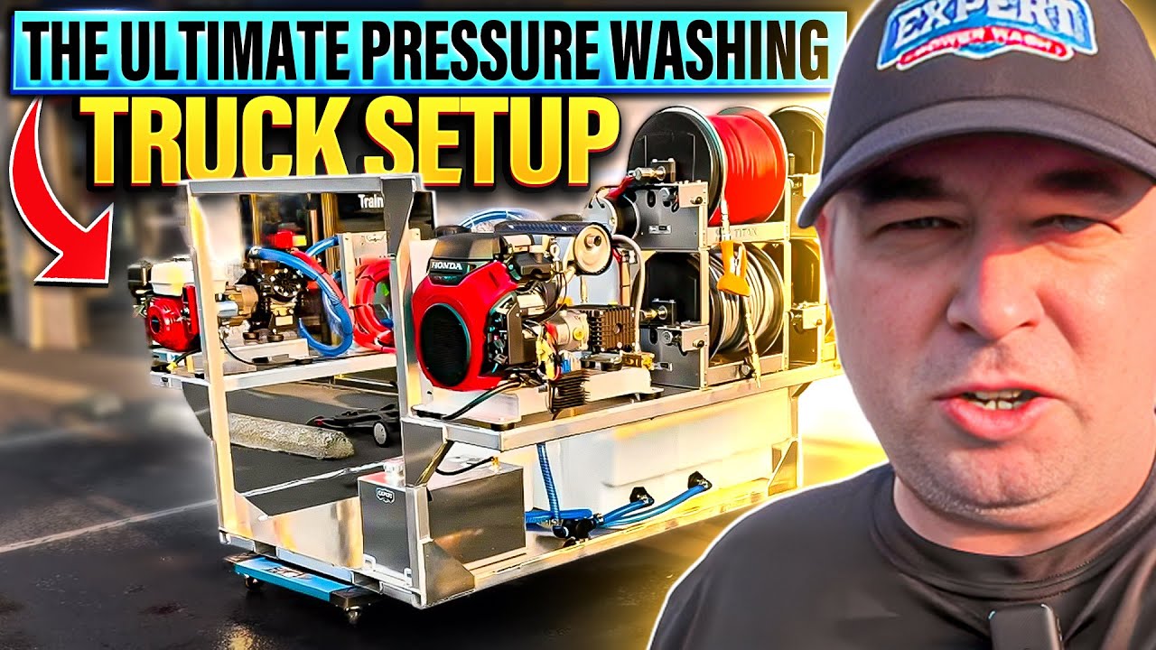 The Ultimate Pressure Washing Truck Setup