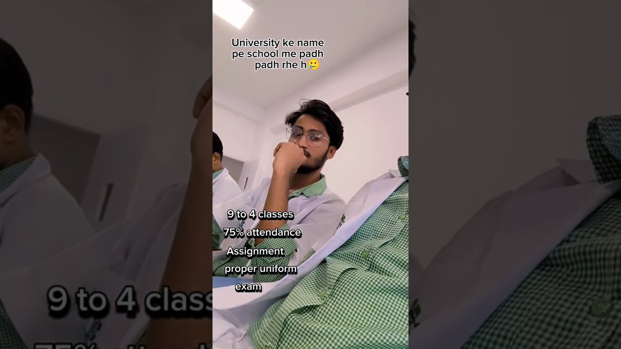 Bscnursing student reality 🤒🥱 || integral University Lucknow || #neetmotivation #lucknow #aiims