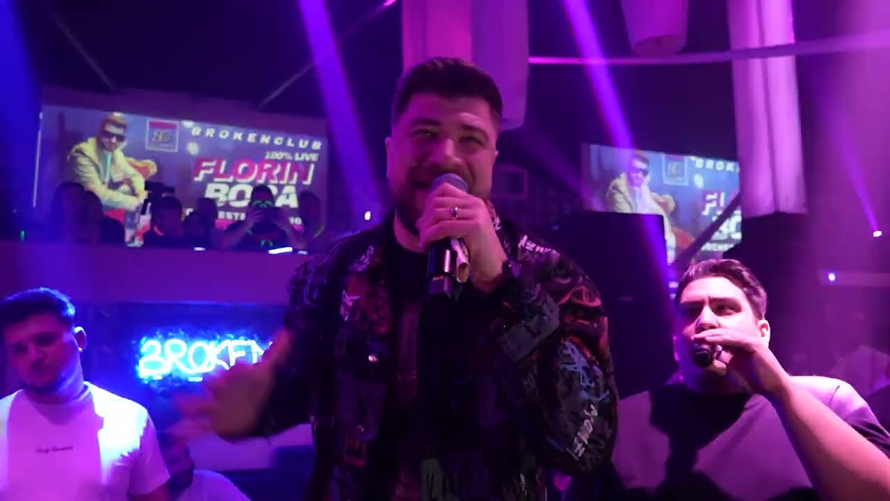 FLORIN BORA❎LA INIMA M-AI ARS & VREAU SA BEAU SA MA FAC MANGA❎SISTEM NOU❎LIVE 2025 BROKEN CLUB