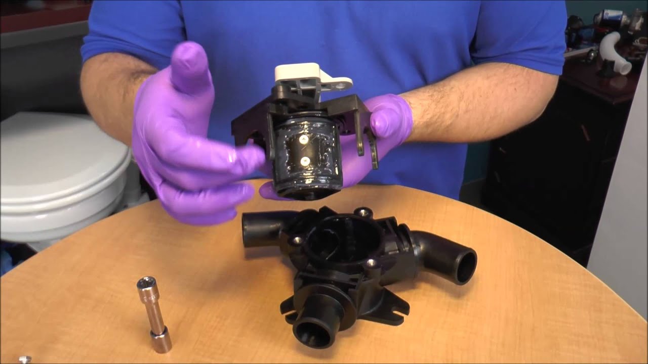 Inside a Jabsco Y-Valve (model 45490-1000)