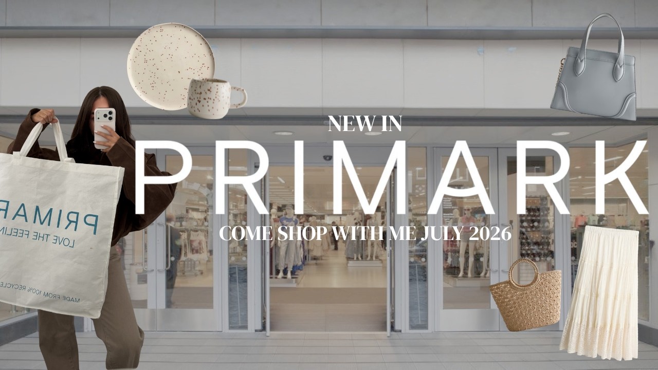 NEW IN PRIMARK JULY 2026 COME SHOP WITH ME 🤍 summer dresses, co ord sets, pyjamas & home