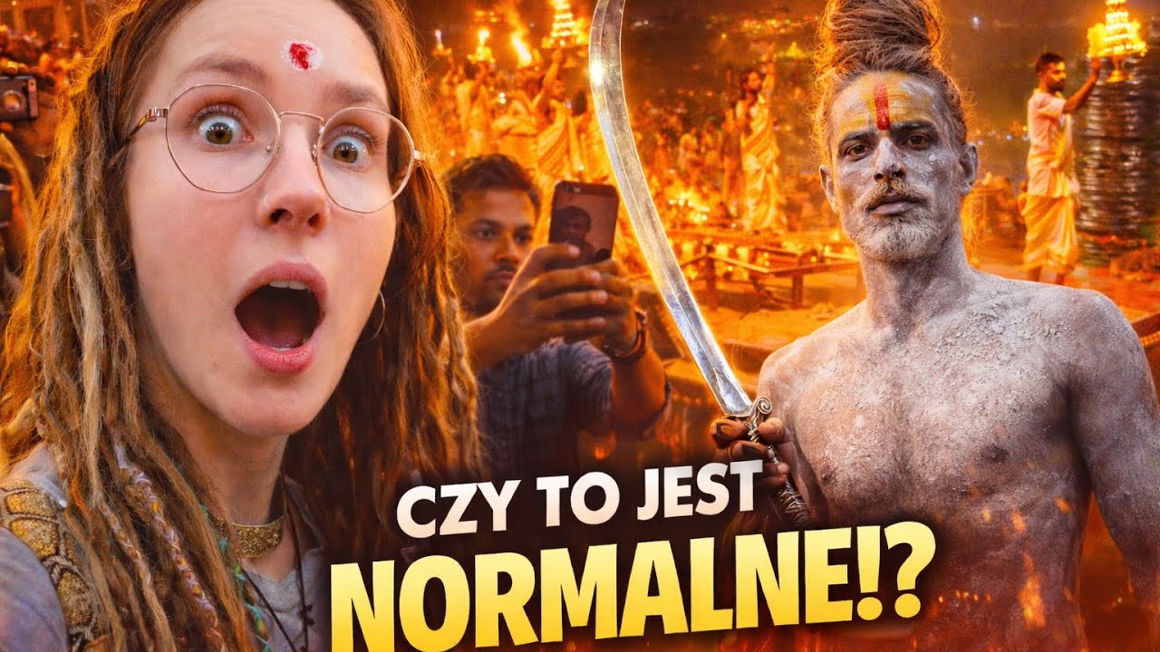 Naga Sadhu zrobił TO przy mnie&hellip; Varanasi bez filtr&oacute;w INDIE