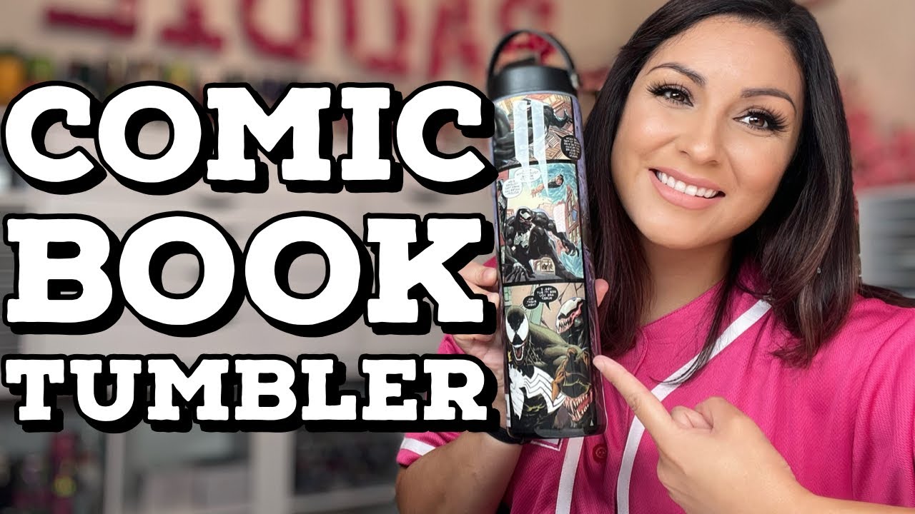 How to turn a comic book into a fun tumbler design
