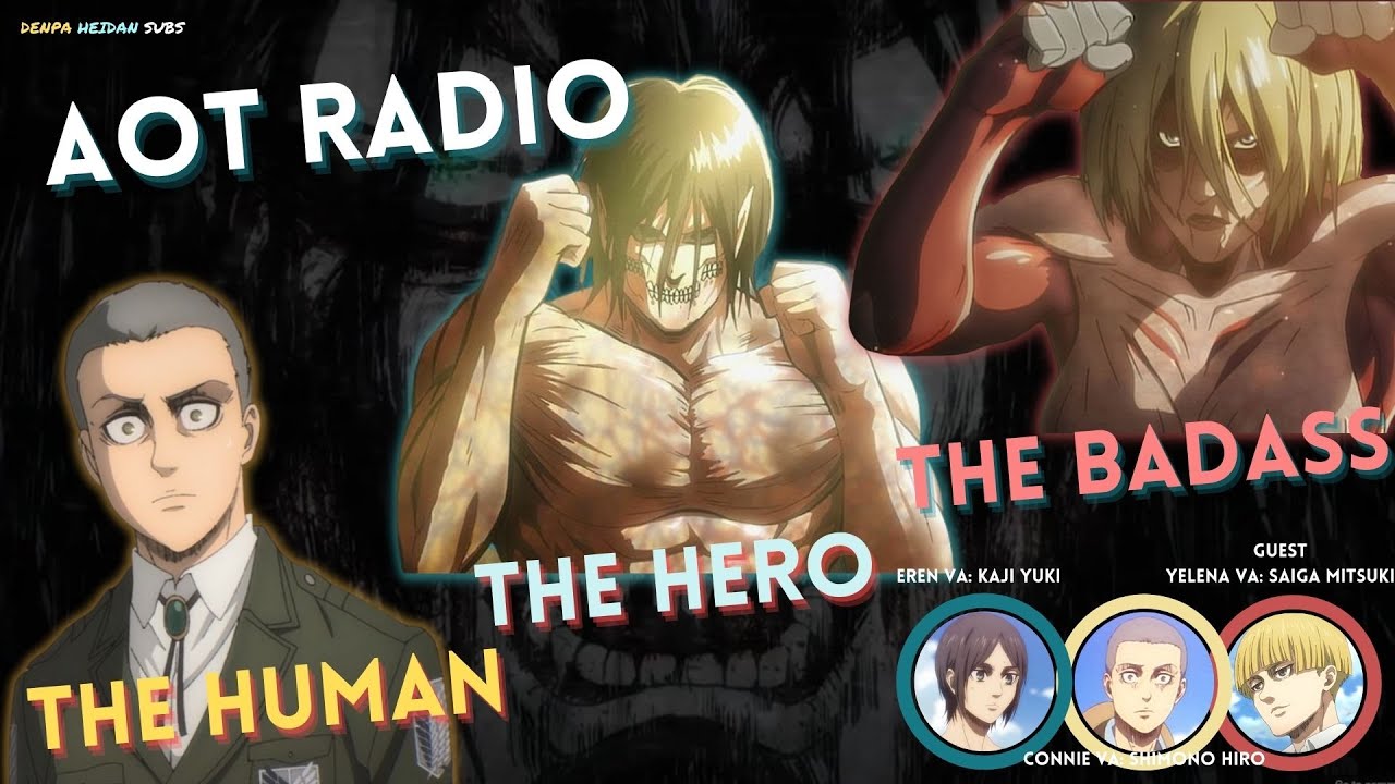 [ENG SUB] AOT RADIO - EVERYONE IS SCARED OF EREN'S TITAN
