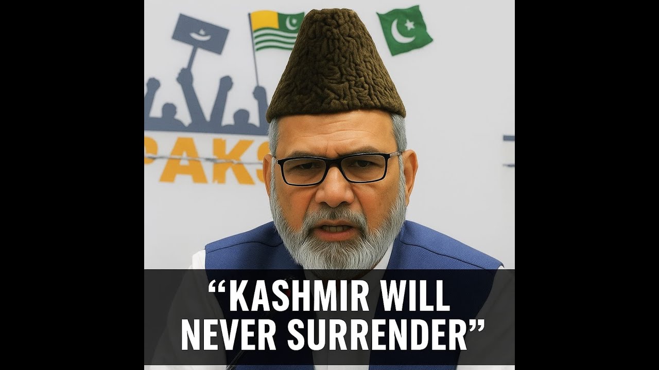 Exclusive Kashmiri Interview | Ghulam Muhammad Safi on Kashmir’s Future & Pakistan’s Role