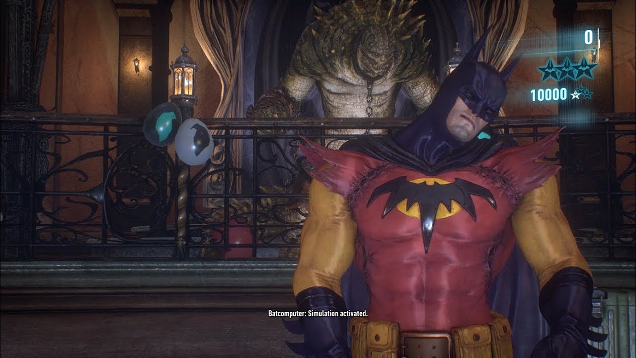 Batman: Arkham Knight - Iceberg Lounge 25 .2 million points + x 1221 combo + Killer Croc + Nightwing